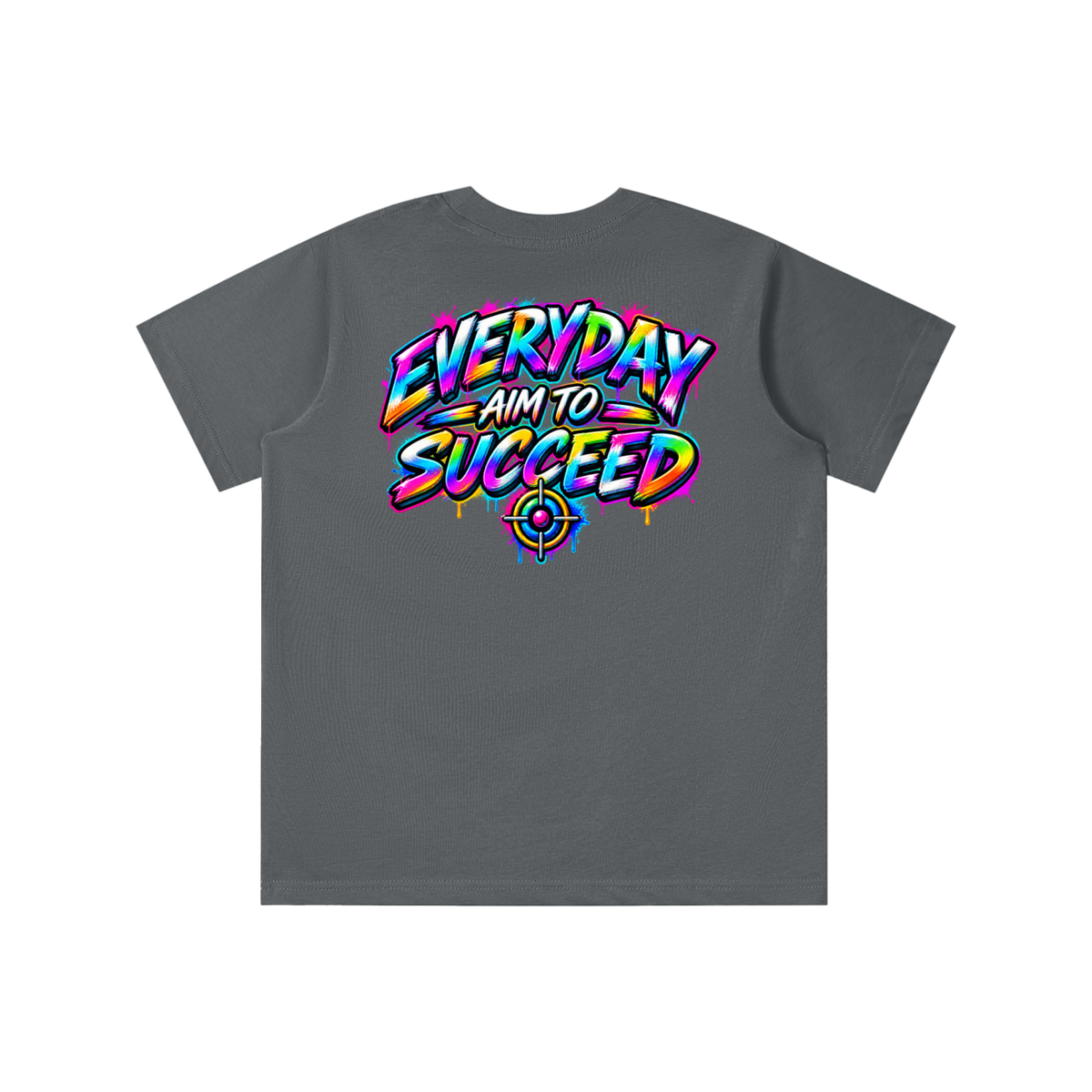blue,pink,green,white,black,multicolor,mulitcolors,kids,kidstshirt,graphic,kidsgraphict,eats,brandlogo,logo,dream,plan,execute,bullseye
