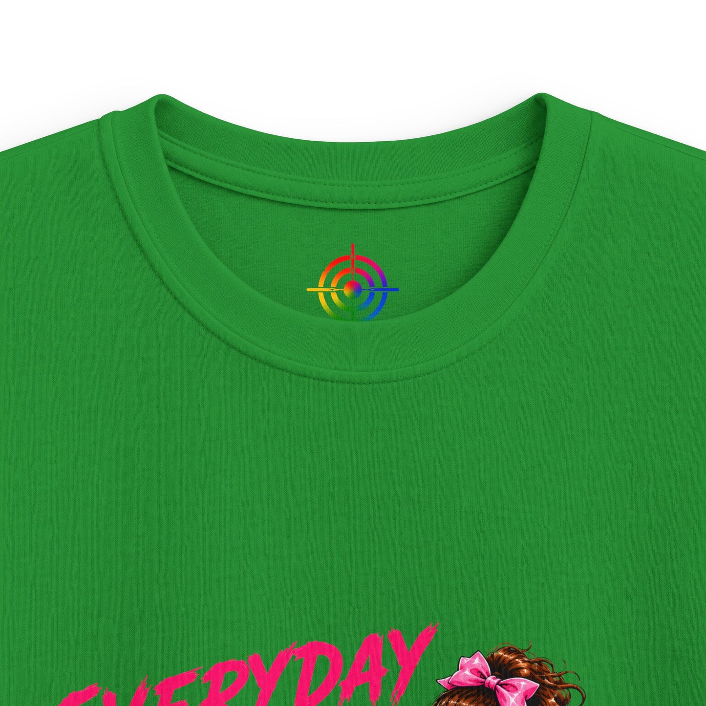 Kids Soccer Tee — Everyday I Aim to Succeed