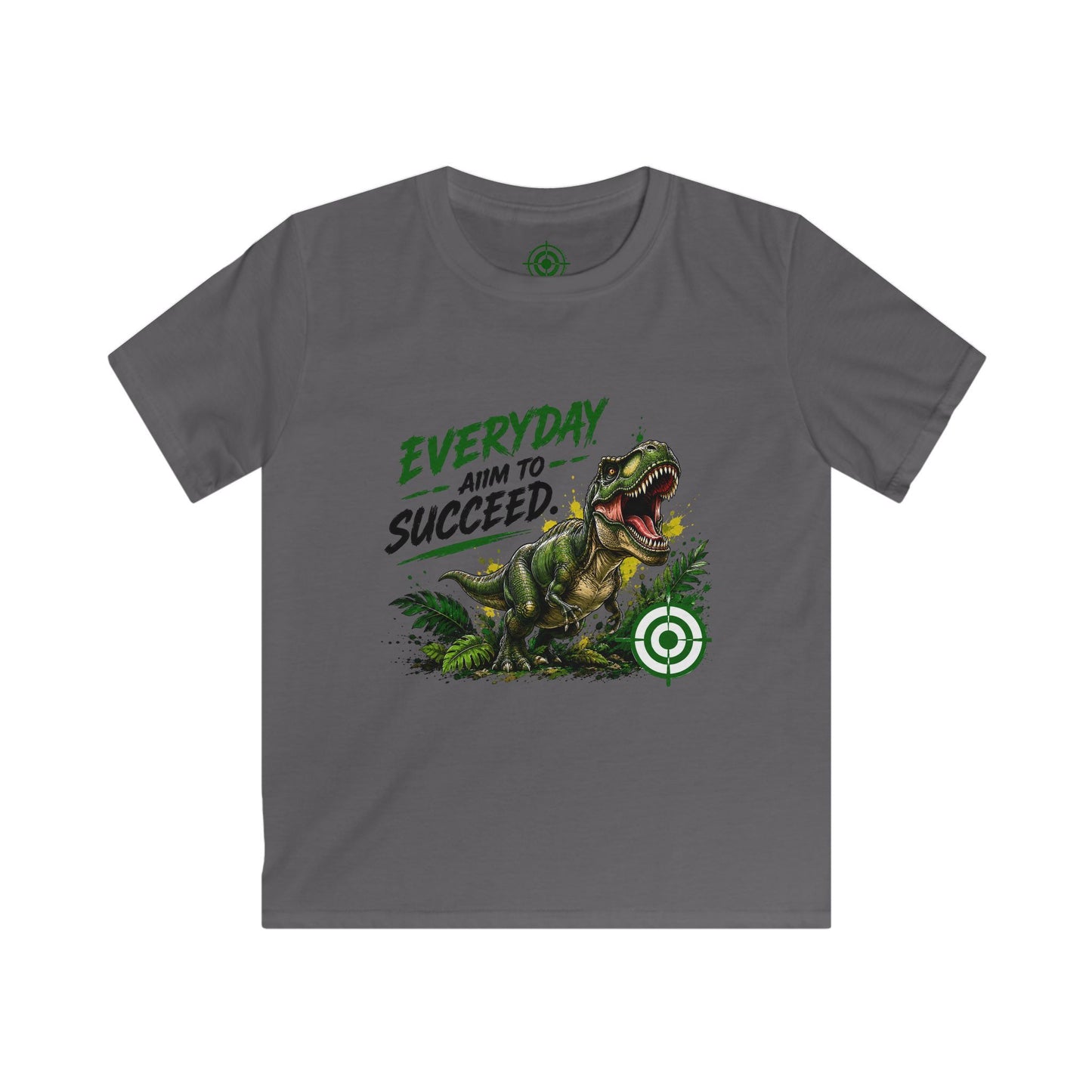 Kids Dino Graphic Tee | Everyday Aim to Succeed