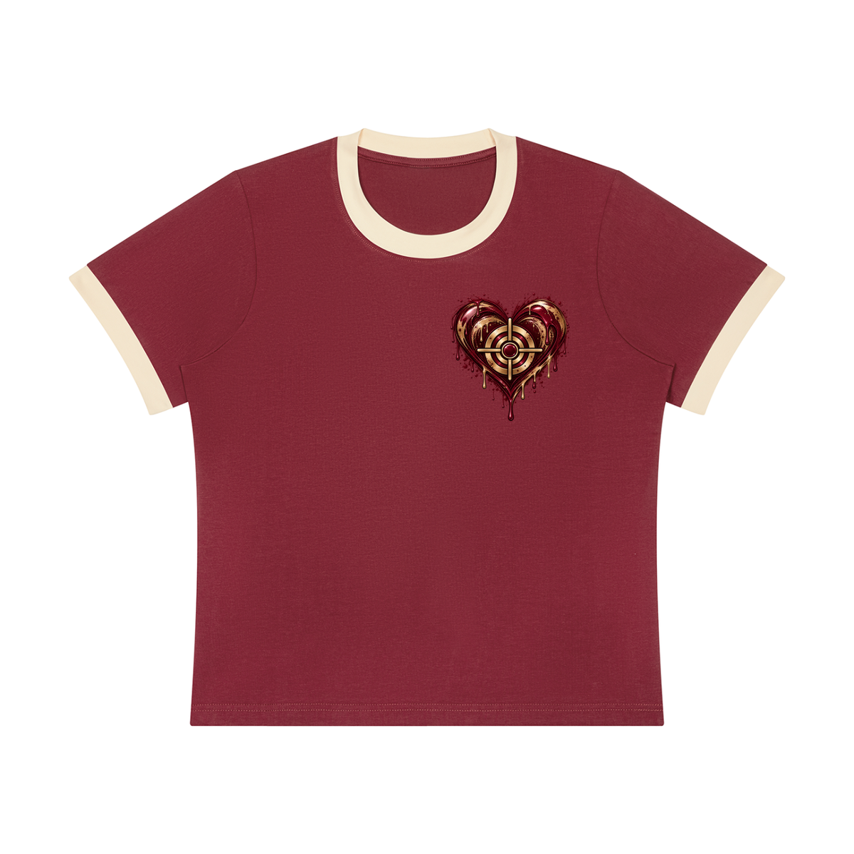 Woman's Maroon Passion E.A.T.S T-Shirt