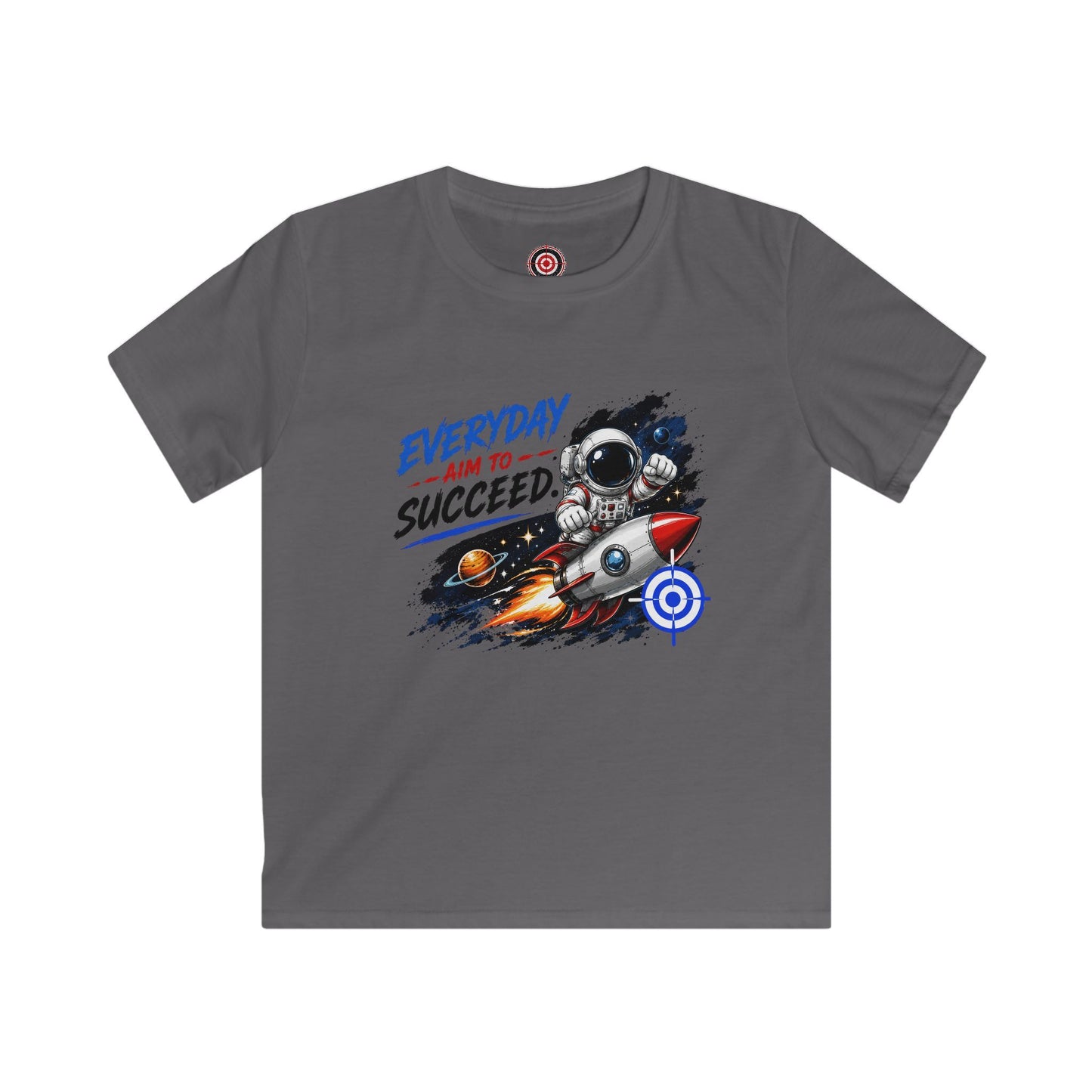 Kids Rocket Tee - Everyday Aim to Succeed