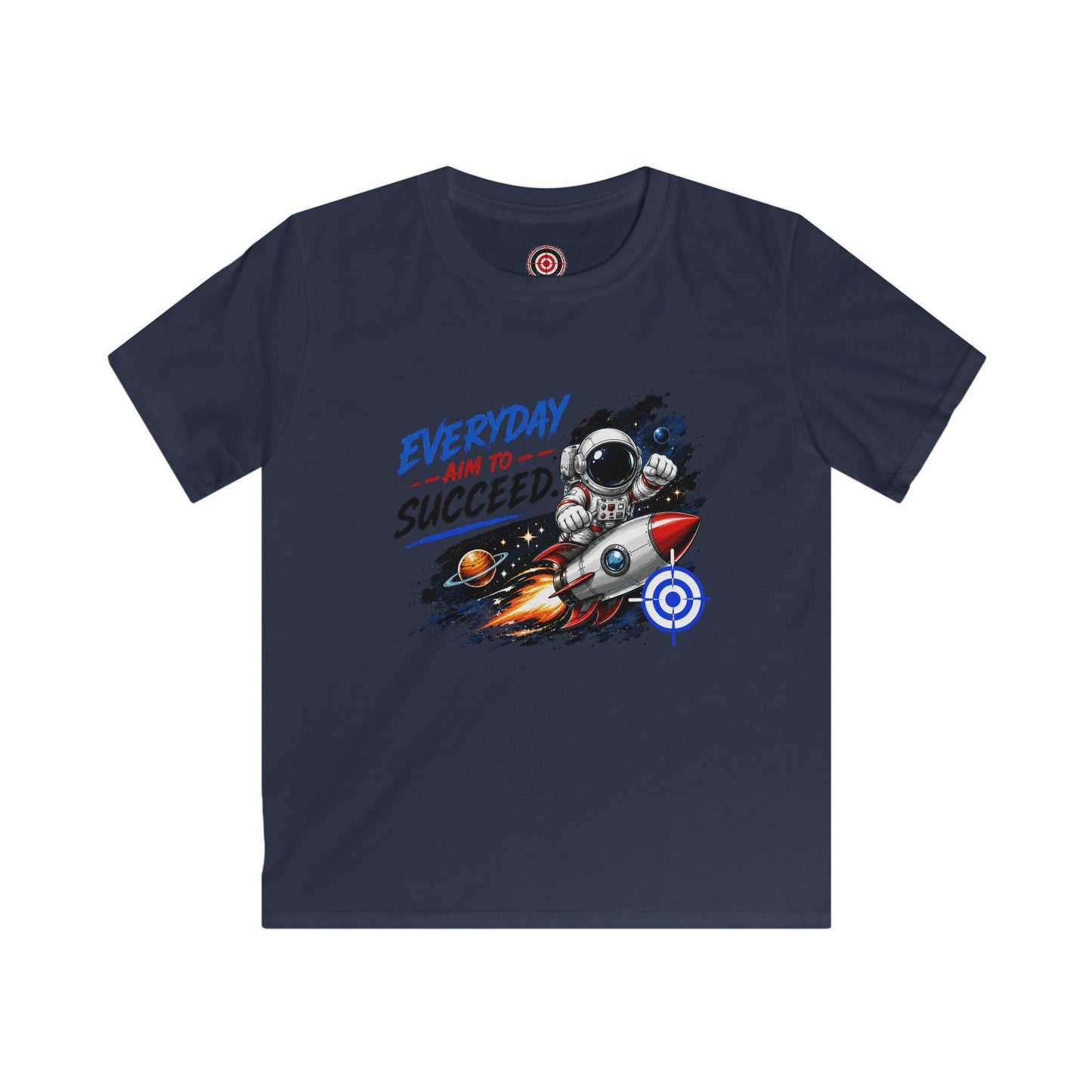Kids Rocket Tee - Everyday Aim to Succeed