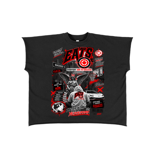 Graphic Sleeveless T-Shirt