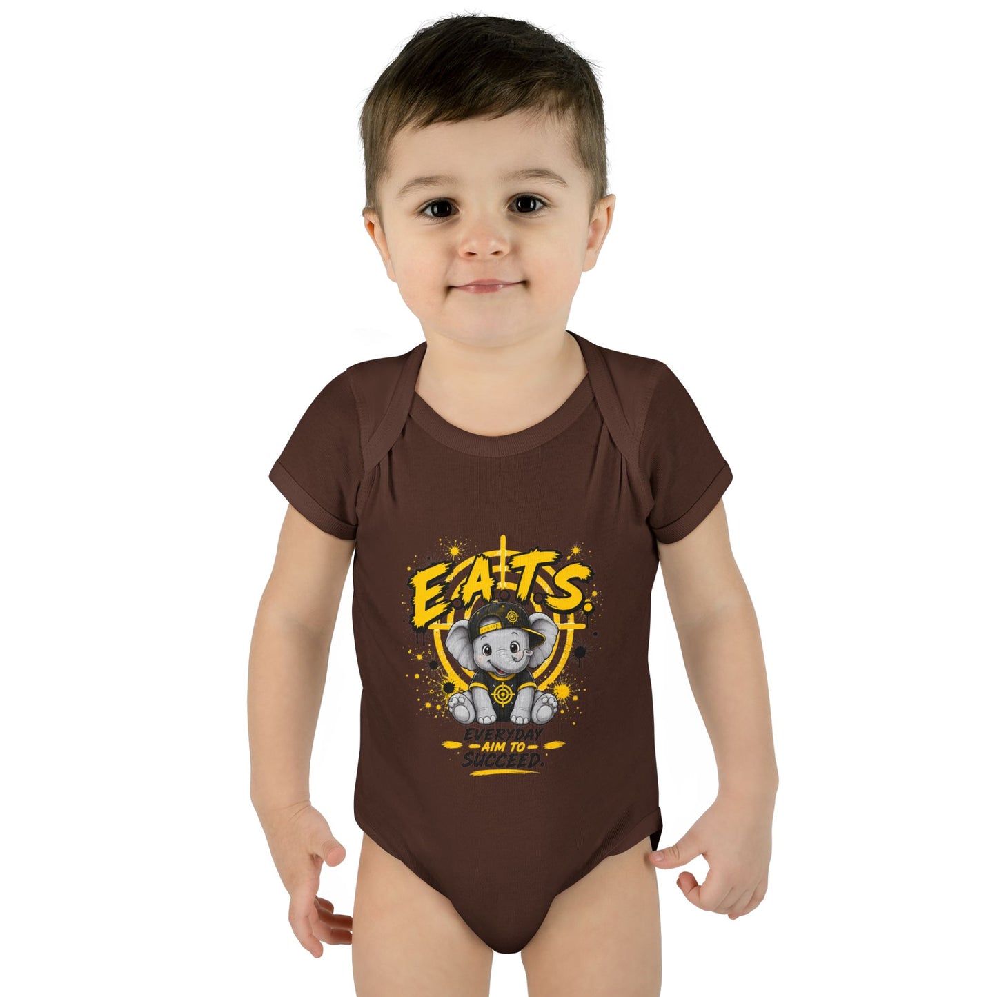 Infant Onesie Elephant Graphic