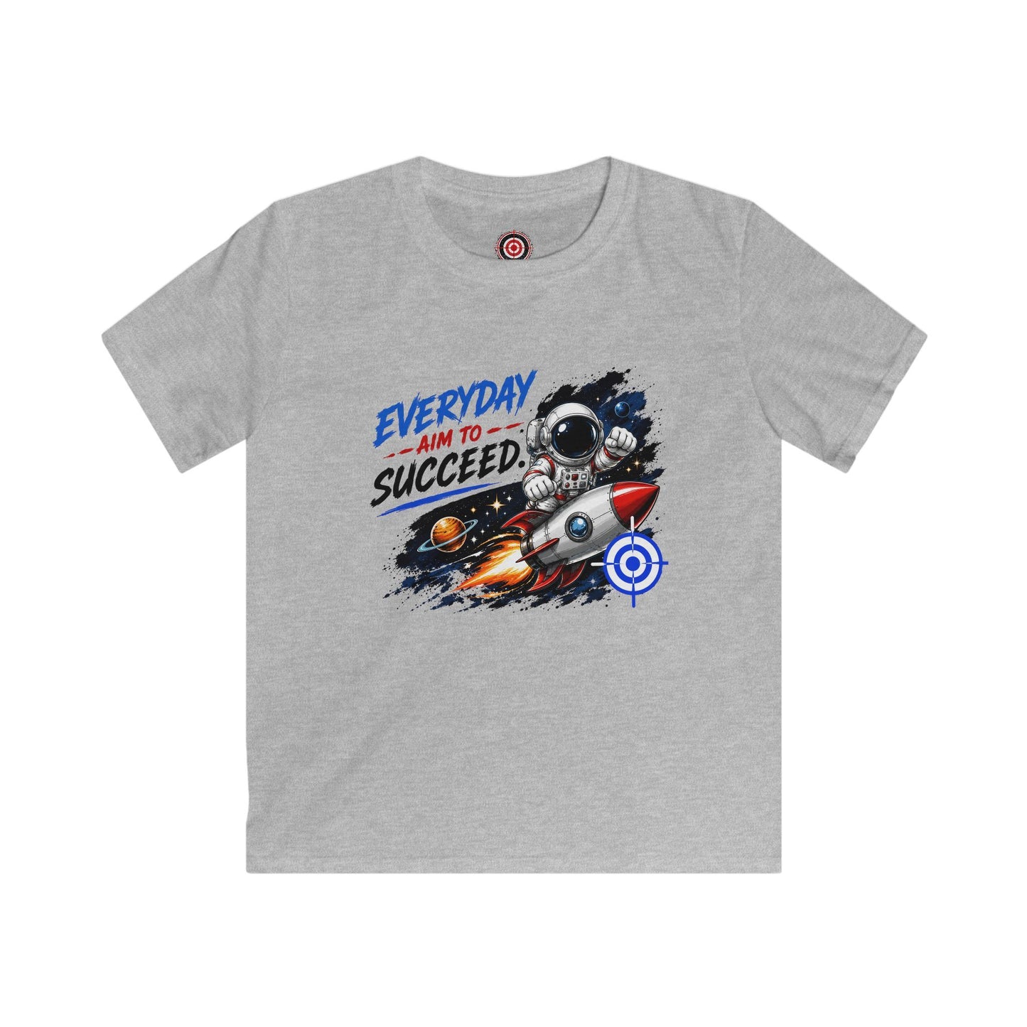 Kids Rocket Tee - Everyday Aim to Succeed