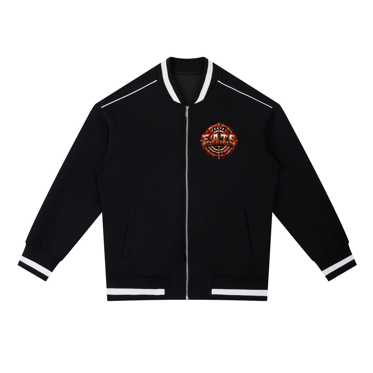 mens,black,streetwear,his,menscasual,jacket,bomberjacker,bomber,zipupjacket,eats,graphic,logo,brandlogo,red,brown,gold,men,jackets,cream