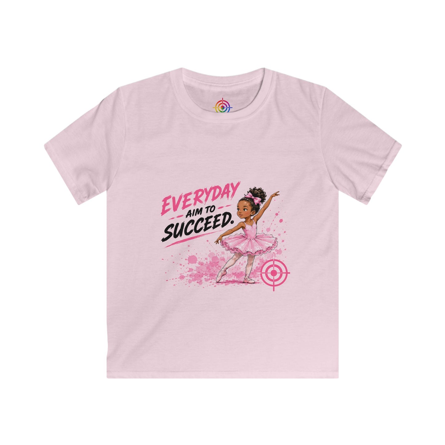 Kids Ballerina Tee — Everyday Aim to Succeed