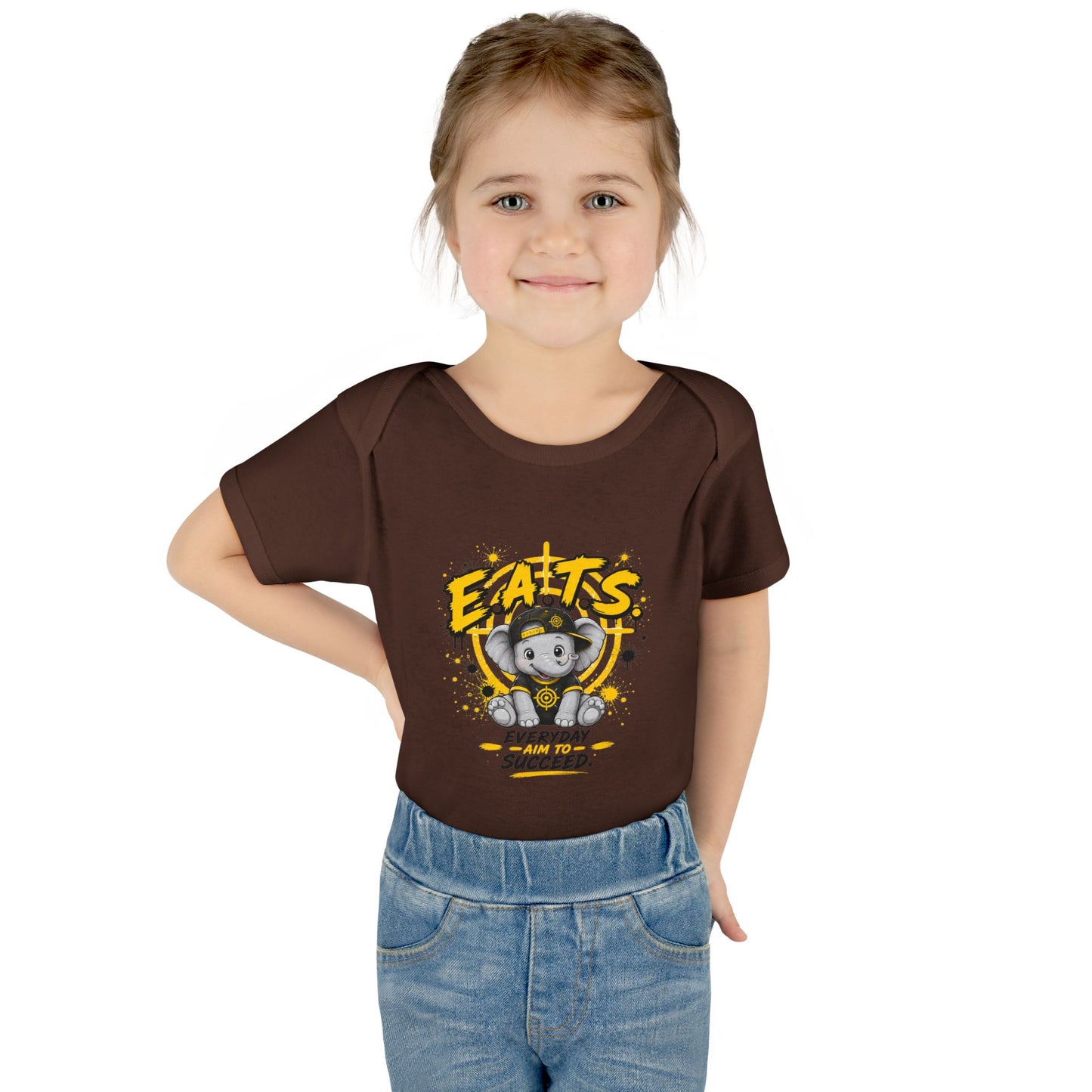 Infant Onesie Elephant Graphic