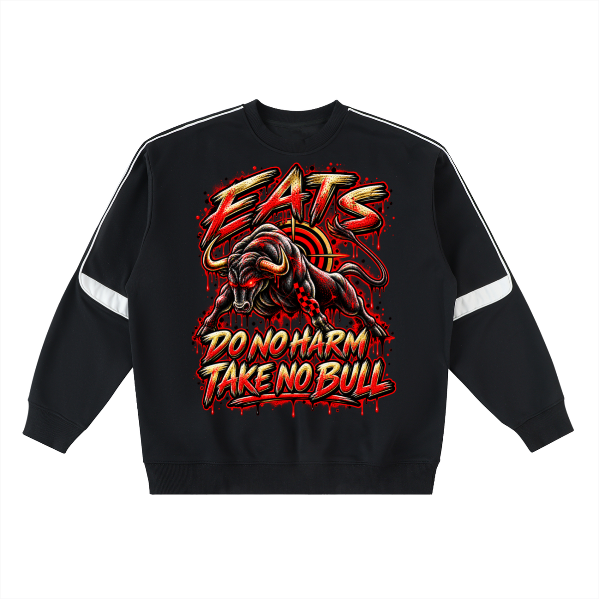 black,white,blacklongsleeve,whitelongsleeve,longsleeve,graphic,graphiclogo,logo,bullseye,bull,eats,everydayaimtosucceed,mens,men,streetwear,mensstreetwear,fashion,mensfashion,his,longsleevetshirt,longsleevegraphictshirt,light,dark,brandlogo,eatsbrand,donoharm,takenobull,red,redandyellow,redandyellowgold,blackandwhite,whiteandblack,casual,menscasual,casuallongsleeve,streetfashion,mensstreetfashion,street,wear,clothes,shirt,tshirt,longtshirt