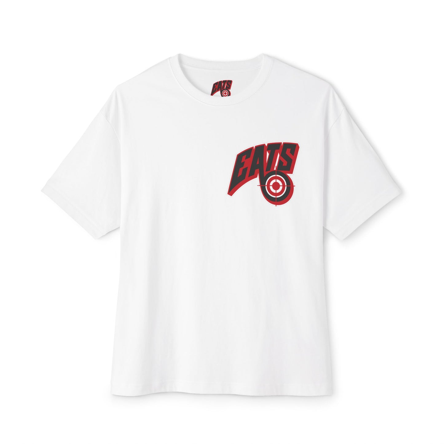 Oversized "EATS"  "Everyday Aim to Succeed"