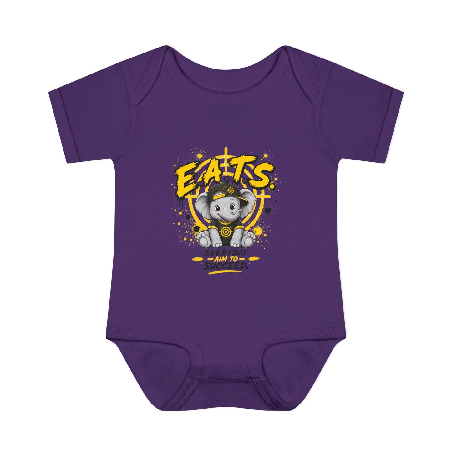 Infant Onesie Elephant Graphic