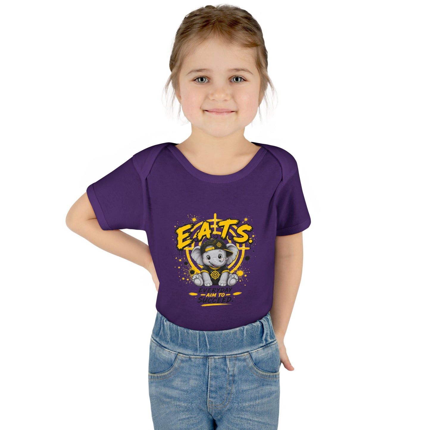 Infant Onesie Elephant Graphic