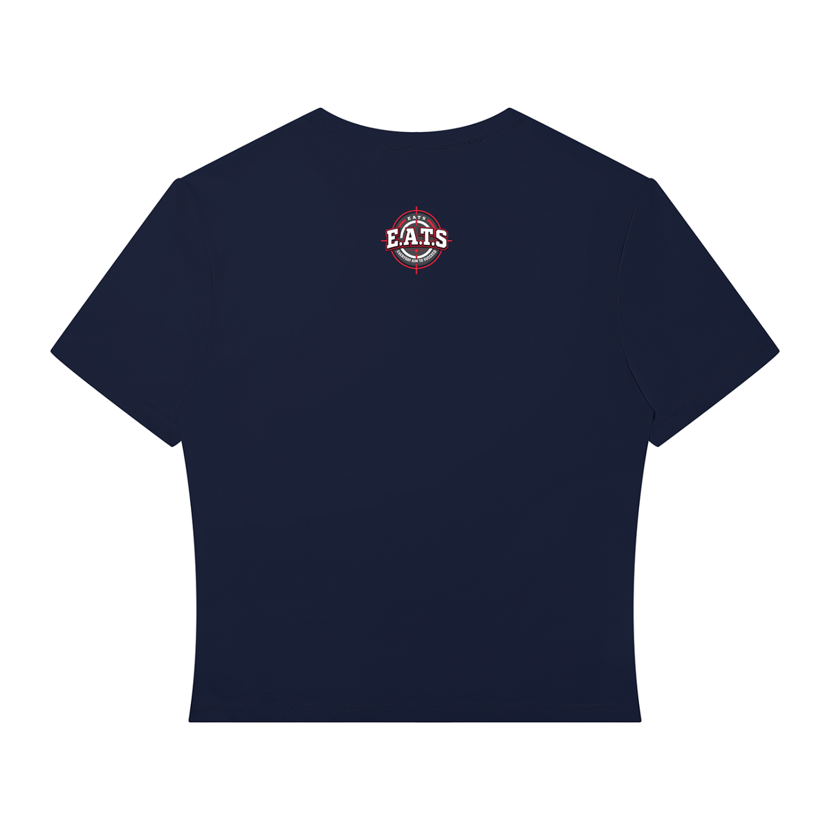 black,navyblue,eats,womens,red,bullseye,hers,her,women,croptop,coptshirt,everydayaimtosucceed,casual,streetwear,womenstreetwear,fashion,brandlogo