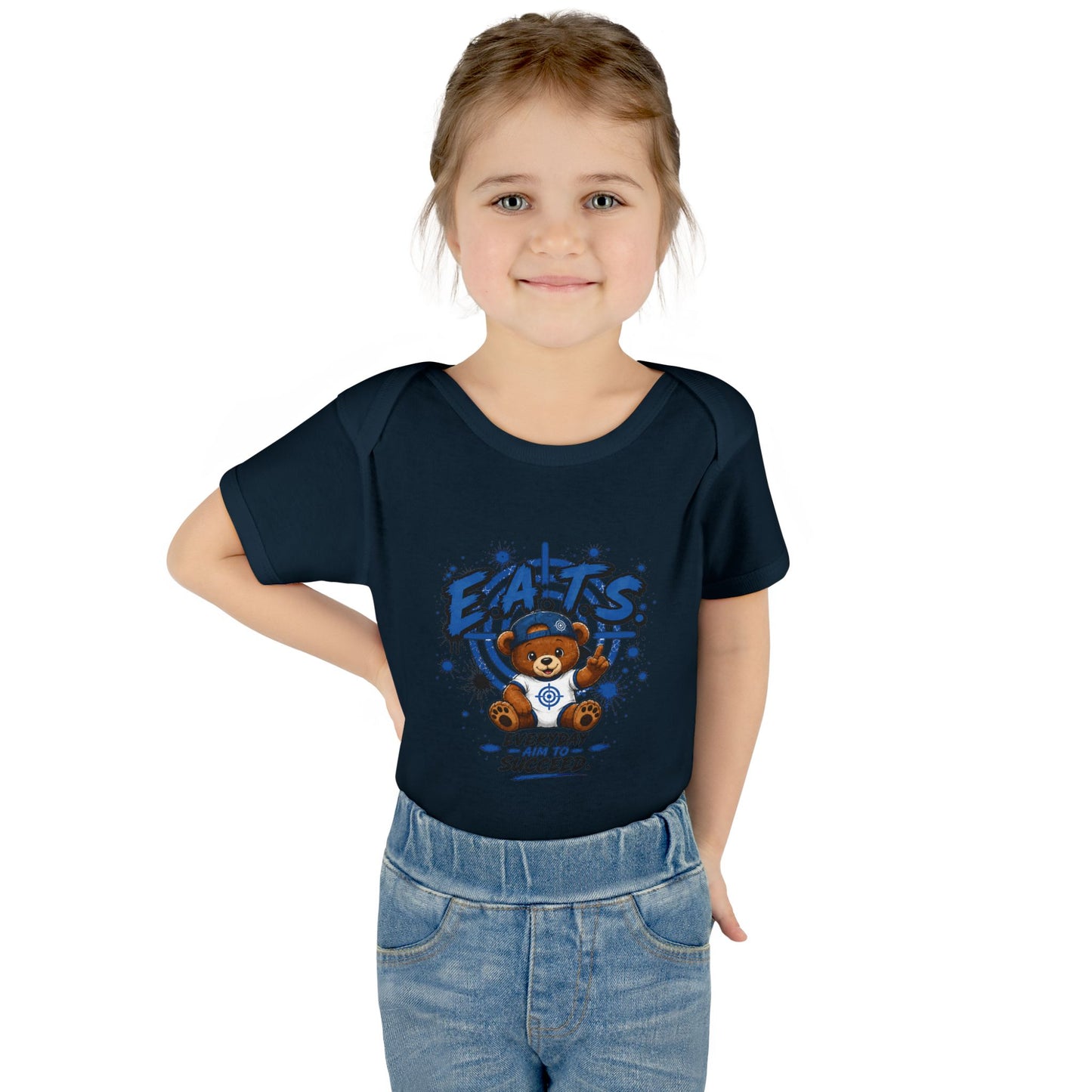 Infant Onesie Teddy Bear Graphic