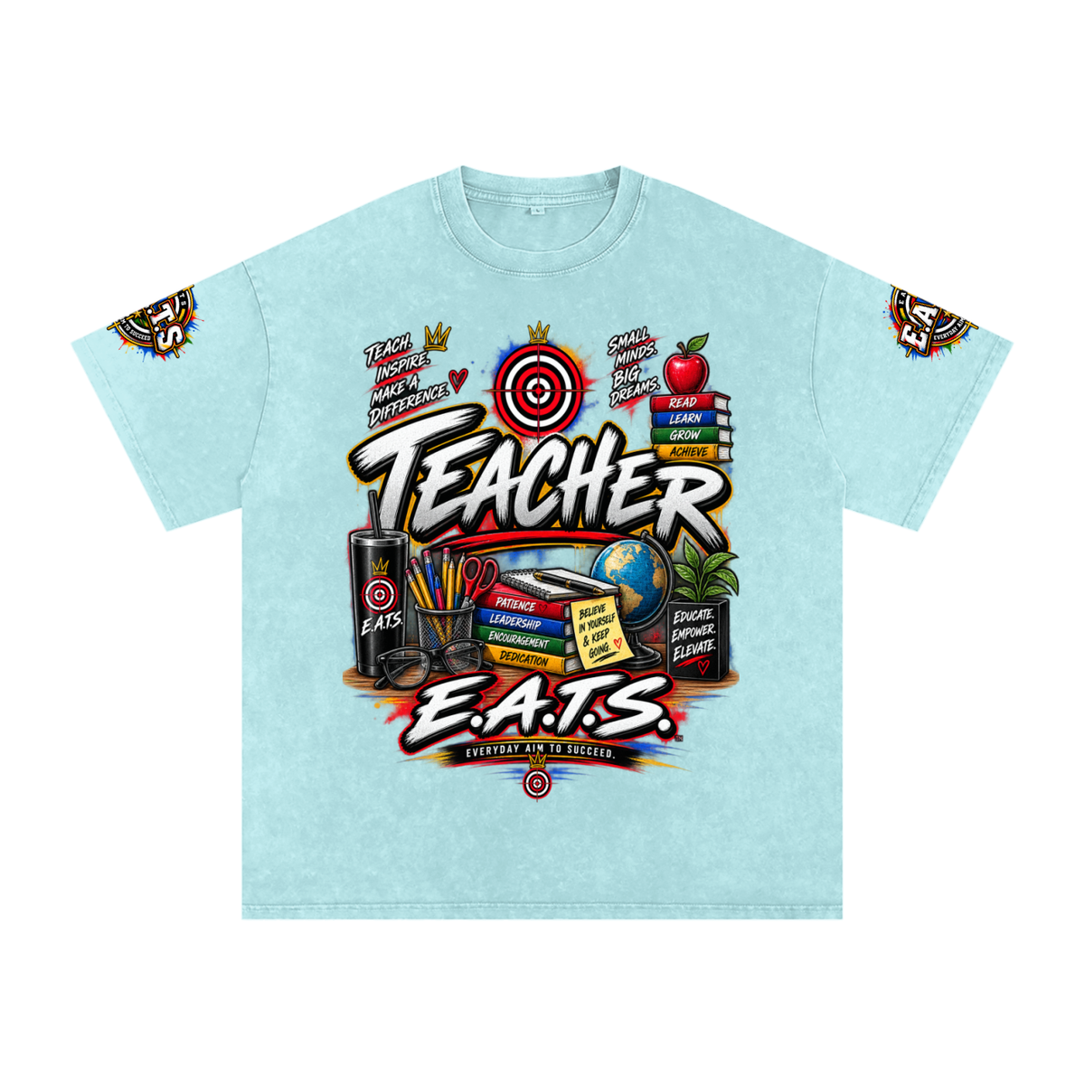 red,blue,green,grey,gray,pink,purple,black,dark,light,orange,women,men,casual,logo,bullseye,royal,apricot,career,careers,tshirt,unisex,his,hers,teacher,teachers,books,graphic,streetwear,eats,gift,teal