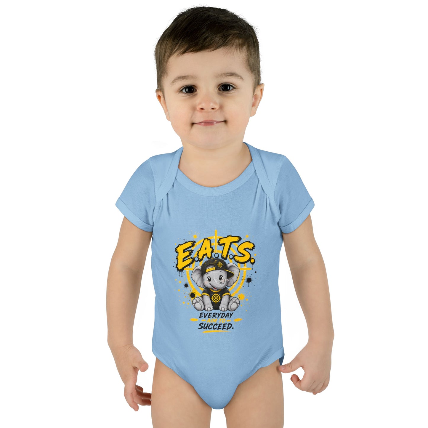 Infant Onesie Elephant Graphic