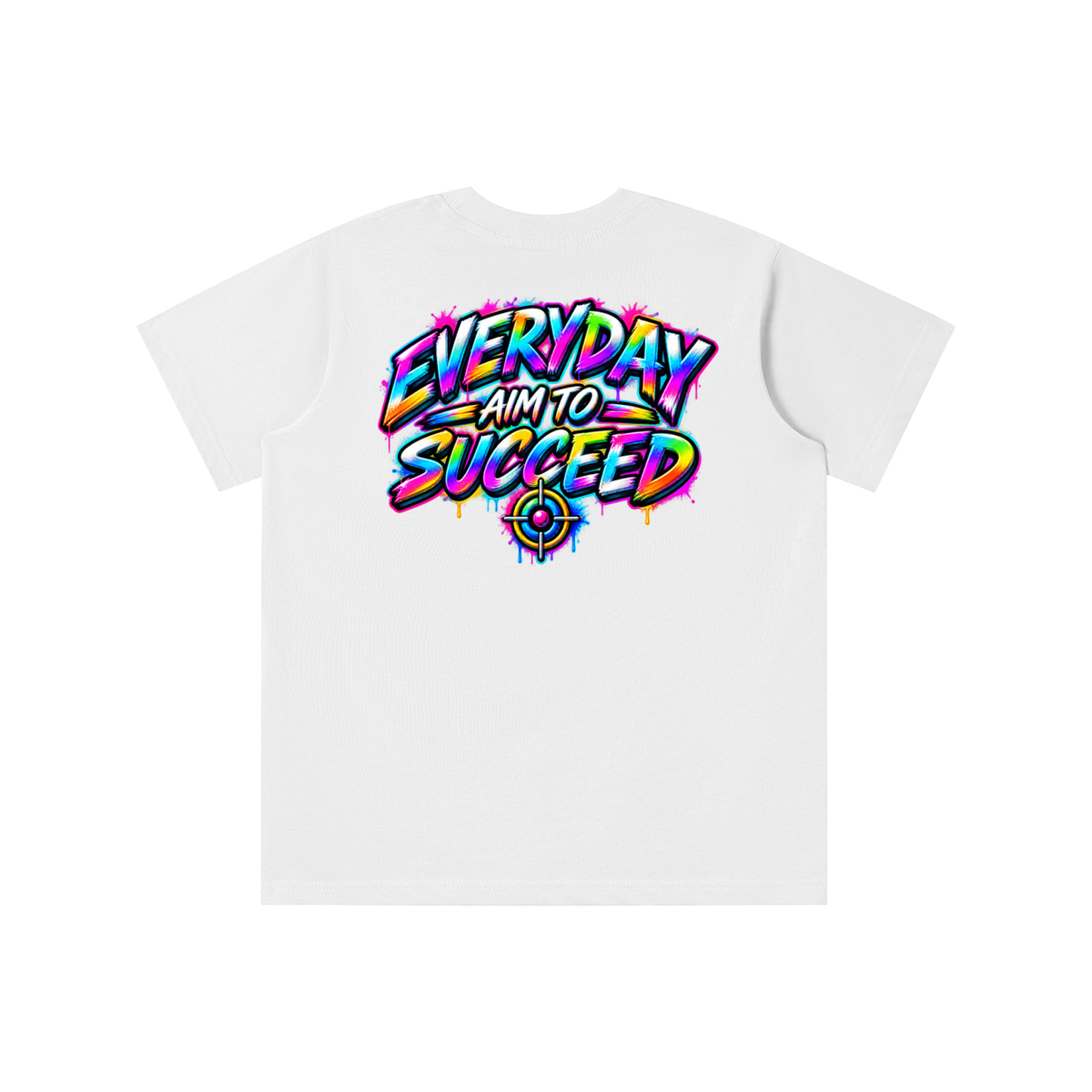 blue,pink,green,white,black,multicolor,mulitcolors,kids,kidstshirt,graphic,kidsgraphict,eats,brandlogo,logo,dream,plan,execute,bullseye