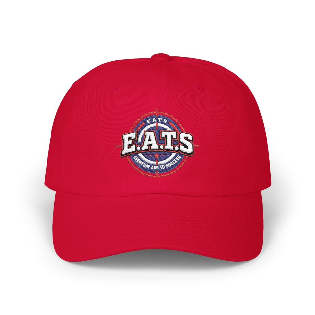 E.A.T.S. Embroidered Cap - Red