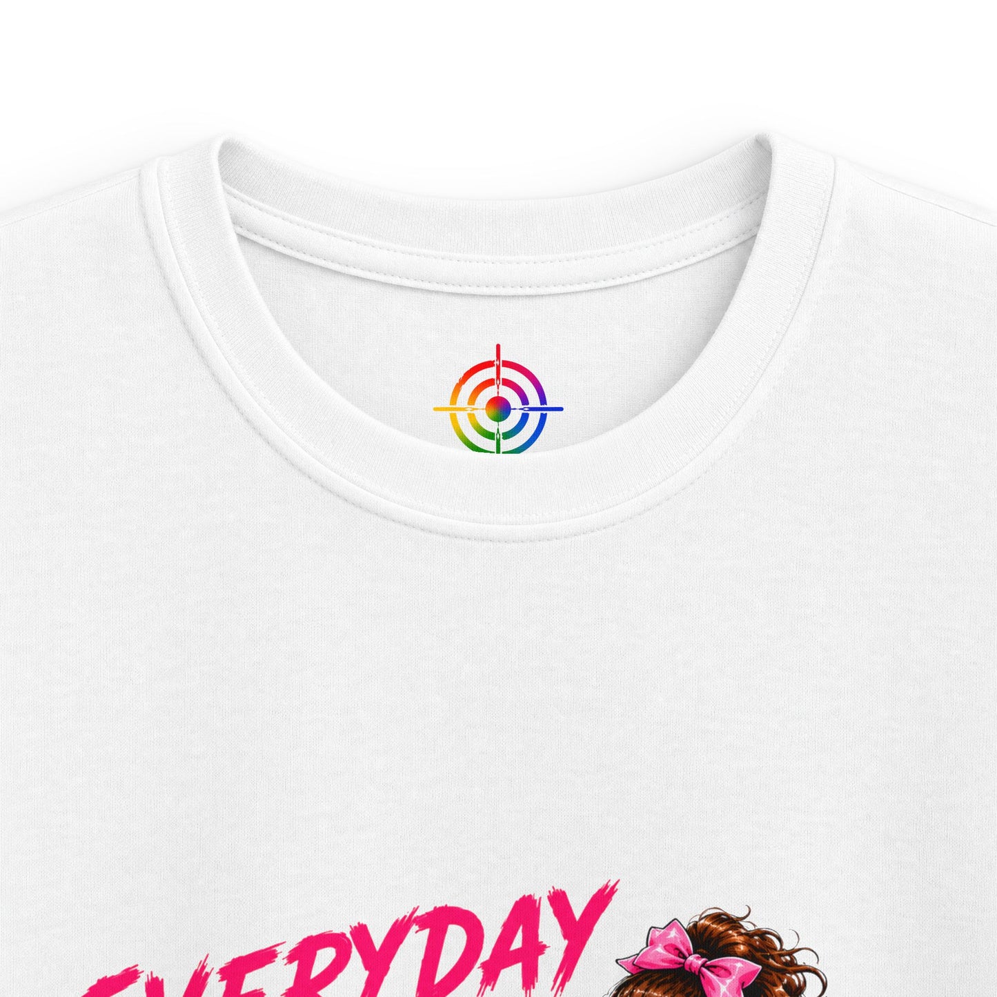 Kids Soccer Tee — Everyday I Aim to Succeed