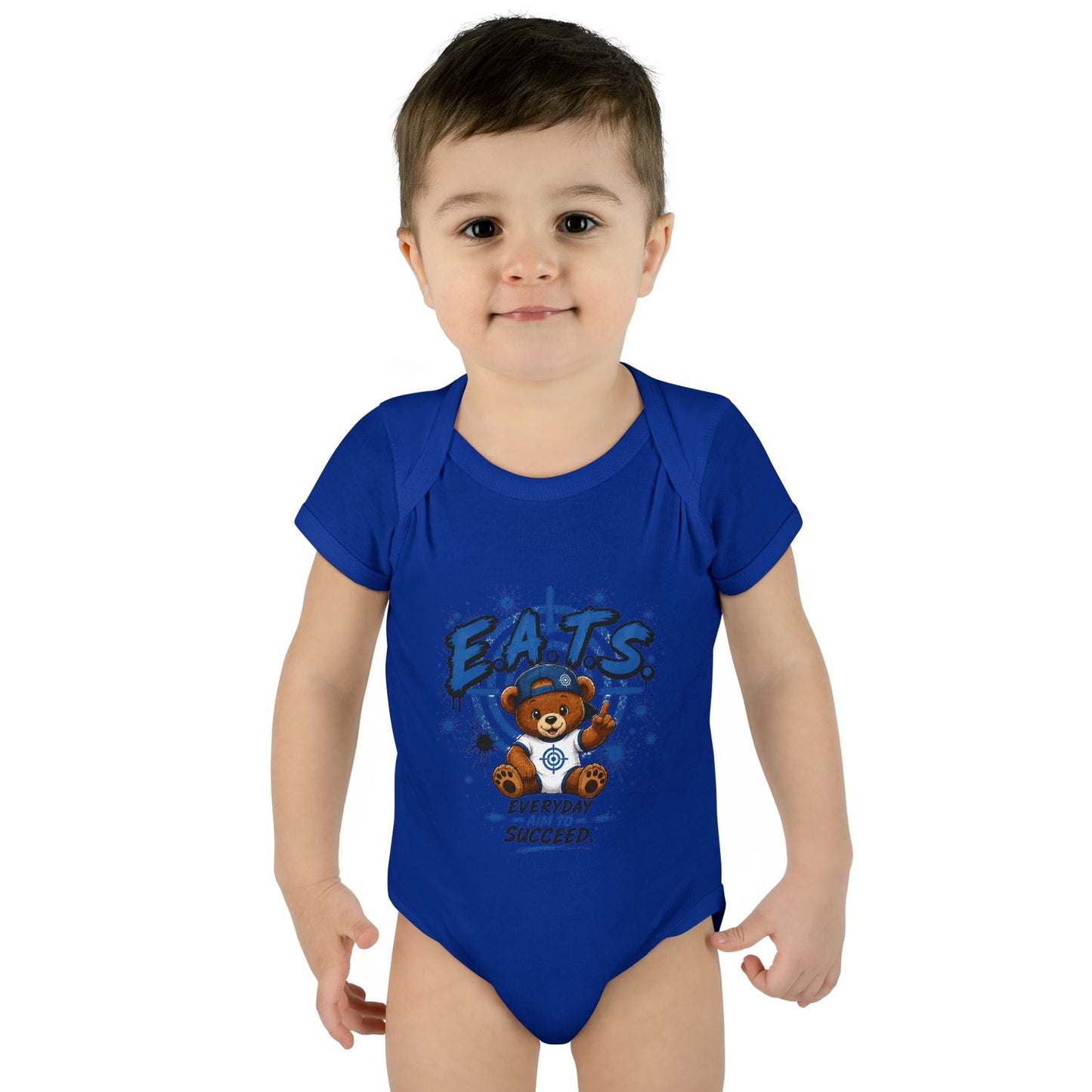 Infant Onesie Teddy Bear Graphic