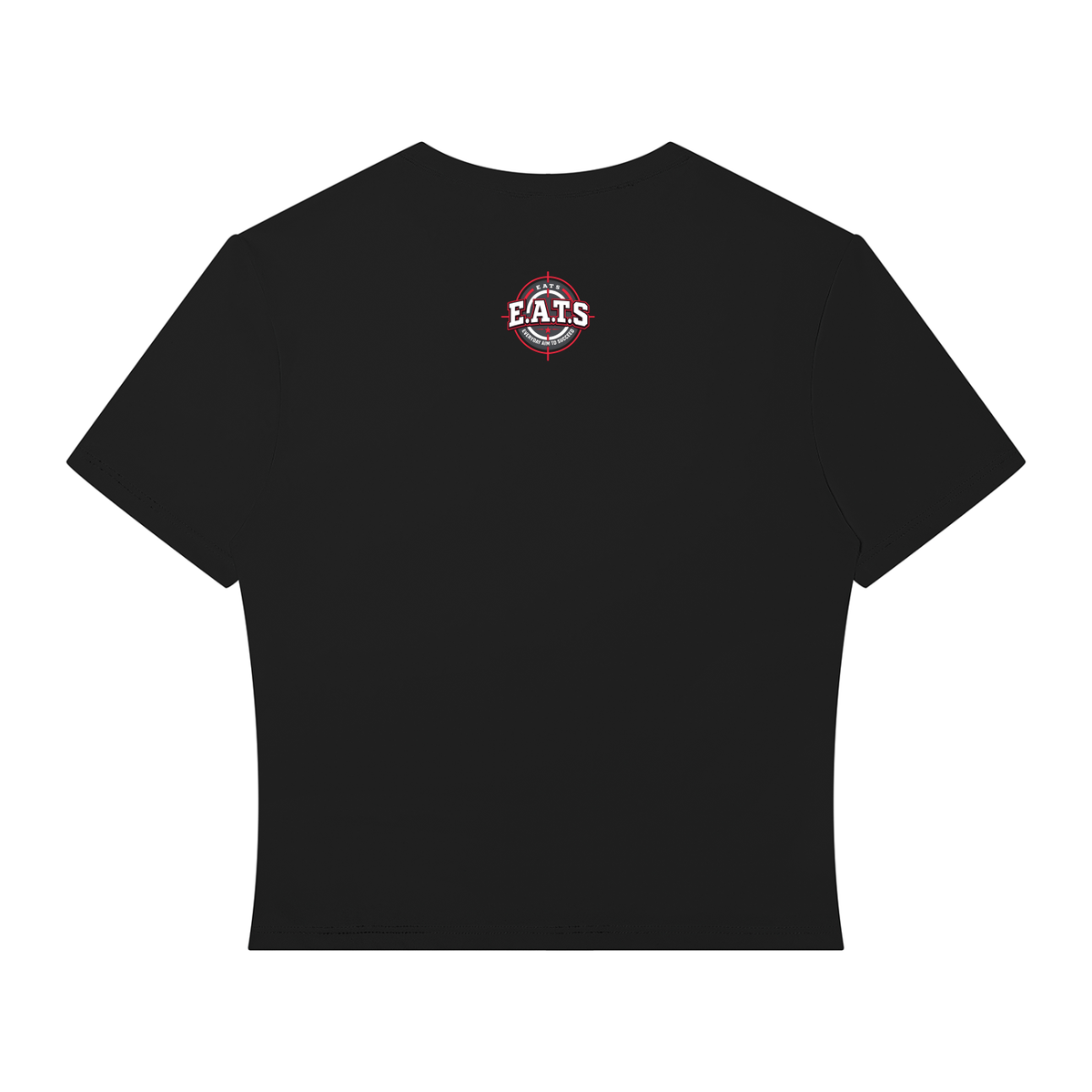black,navyblue,eats,womens,red,bullseye,hers,her,women,croptop,coptshirt,everydayaimtosucceed,casual,streetwear,womenstreetwear,fashion,brandlogo