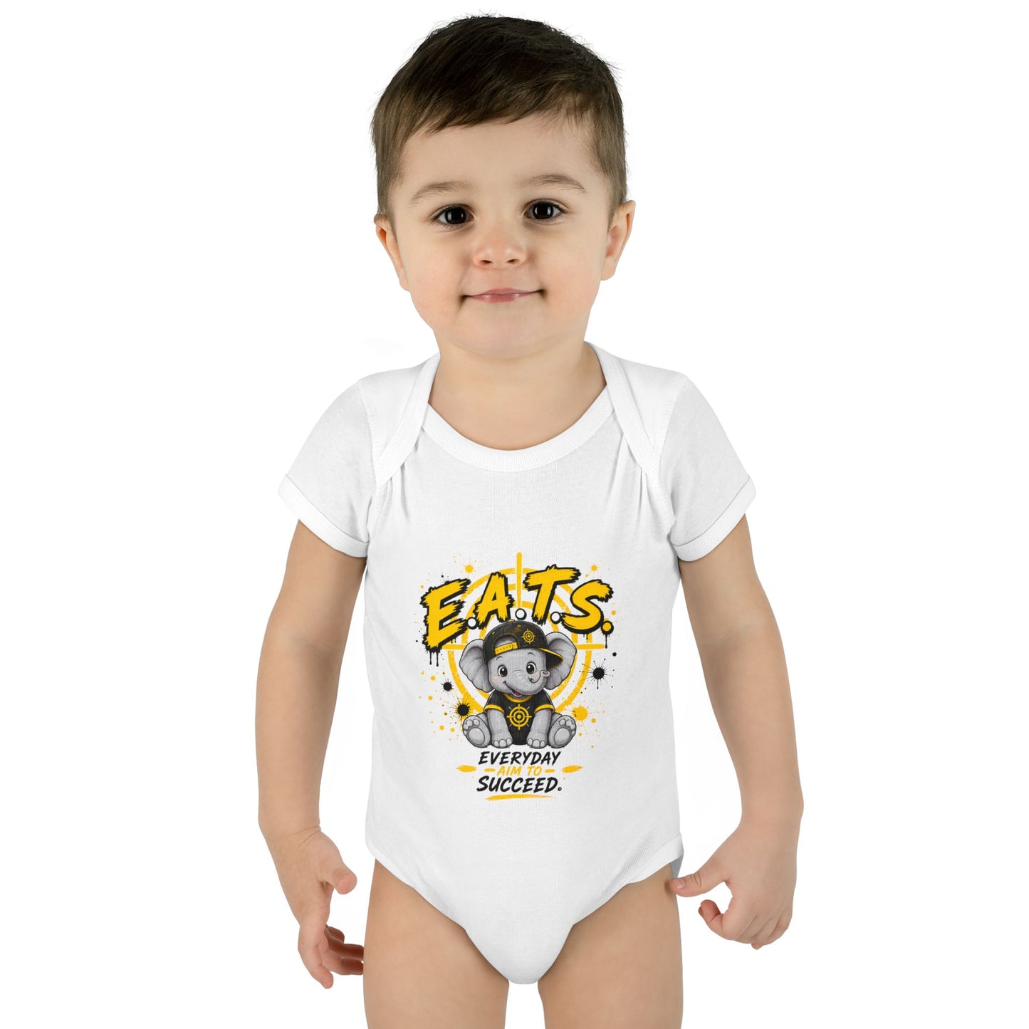 Infant Onesie Elephant Graphic