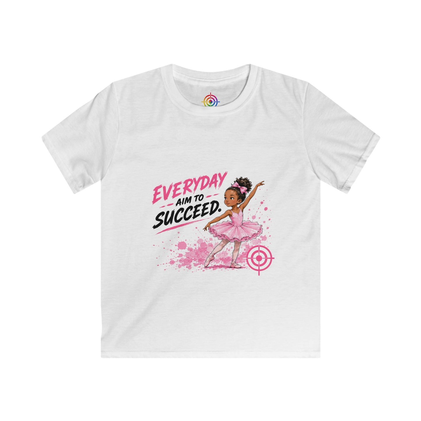 Kids Ballerina Tee — Everyday Aim to Succeed