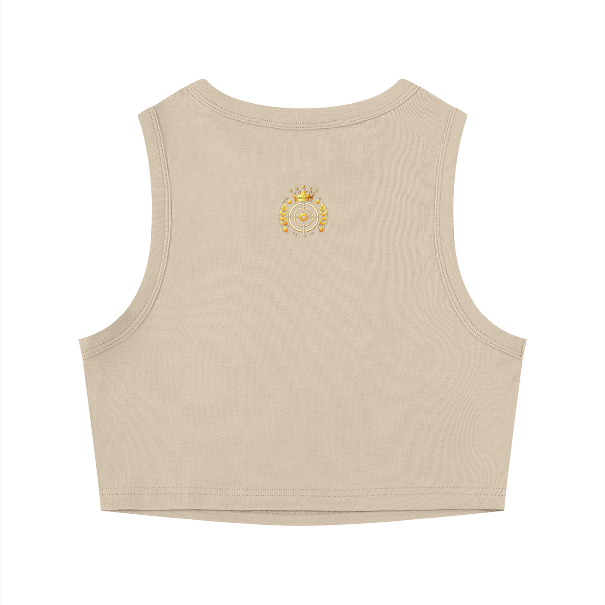 brown,black,white,gold,khaki,crop,top,croptop,womens,women,hers,her,logo,eats,bullseye,casual,streetwear,shirt