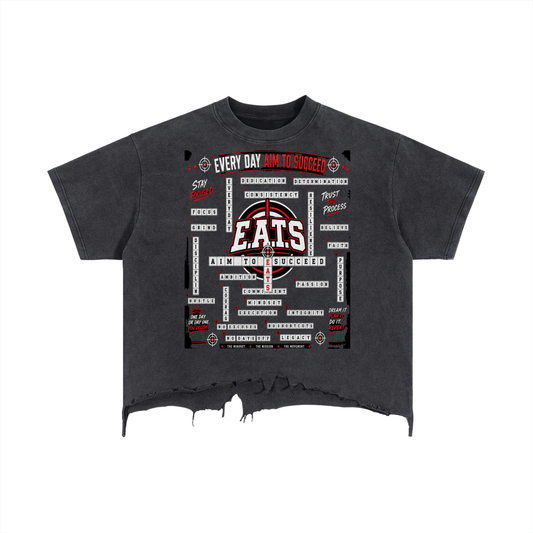 E.A.T.S crossword puzzle T-shirt