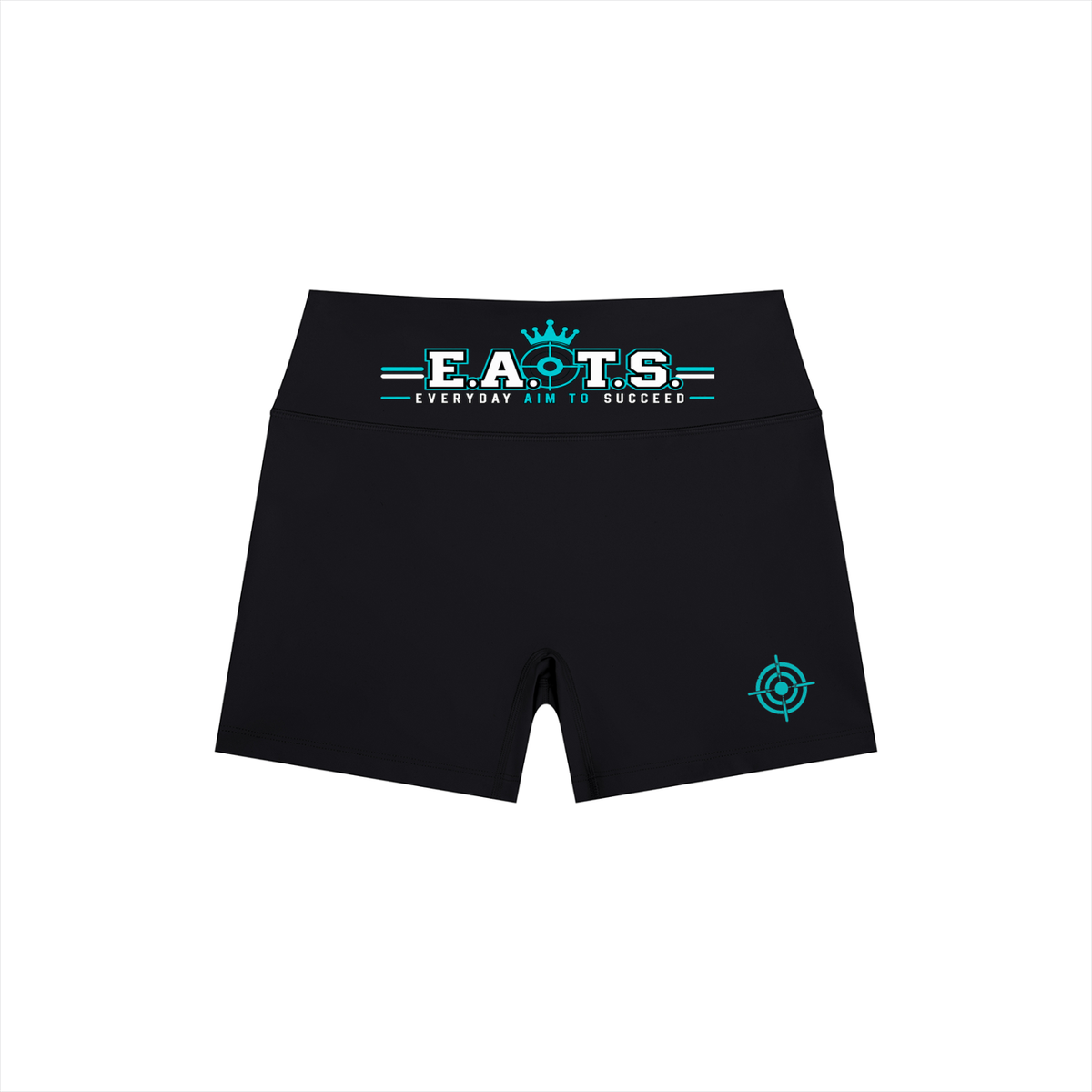 teal,blue,womens,yoga,shorts,hers
