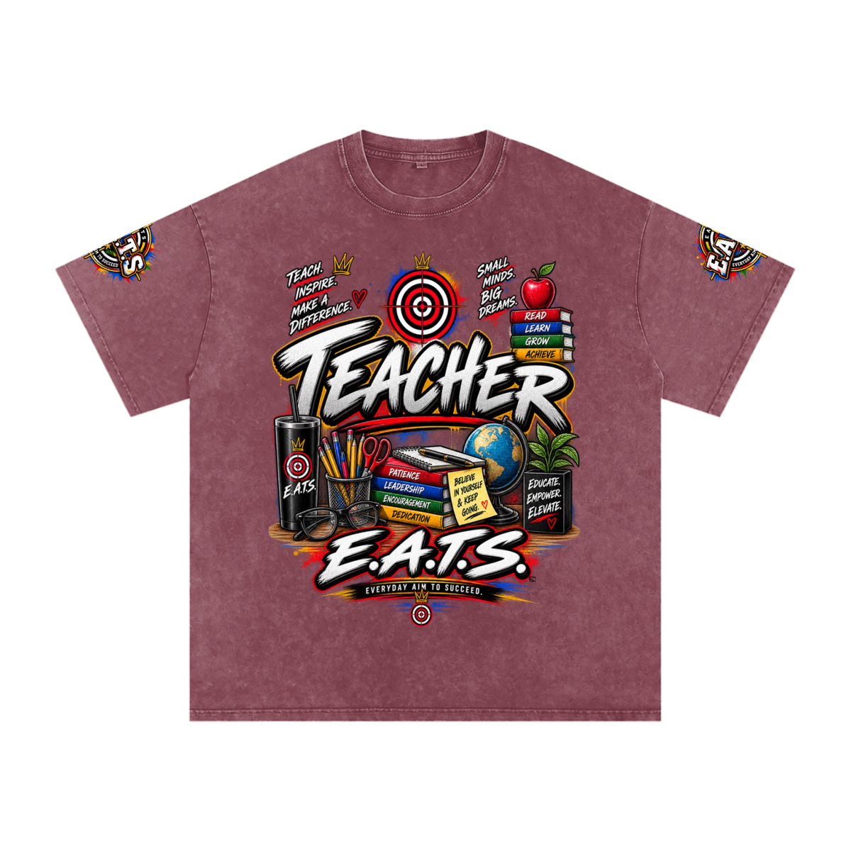 red,blue,green,grey,gray,pink,purple,black,dark,light,orange,women,men,casual,logo,bullseye,royal,apricot,career,careers,tshirt,unisex,his,hers,teacher,teachers,books,graphic,streetwear,eats,gift,teal
