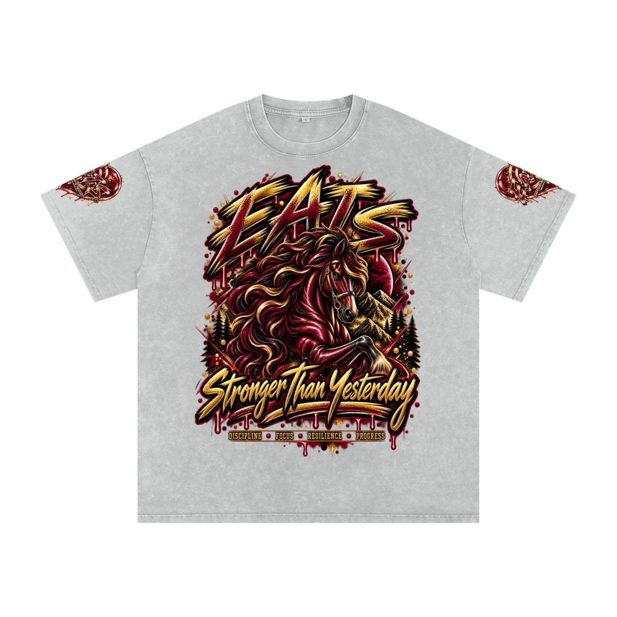 Apricot,black,red,gold,burgundy,grey,gray,womens,hers,womenstshirt,horse,stallion,tshirt,womenscasual,casual,streetwear,womensstreetwear,animal,animalprint,animalprinttshirt,womensshirt,eats,eatslogo,brandlogo,everydayaimtosucceed,casualstreetwear,graphic,graphictshirt,womensgraphictshirt,eatsbyfitz,clothes,top,womenstop,light,dark,lightshirt,darkshirt