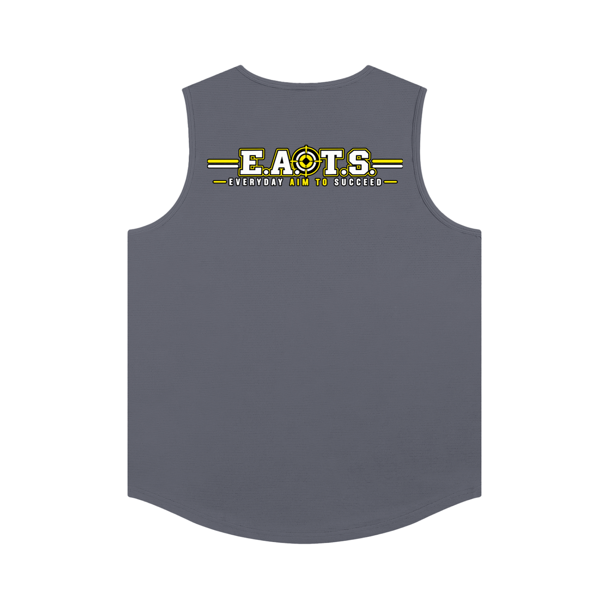 mens,logo,eats,gym,muscleshirt,yellow,grey,gray,black,men,discipline,train,repshirt,casual,menscasual,streetwear,bullseye,motivational,graphic,his,workout